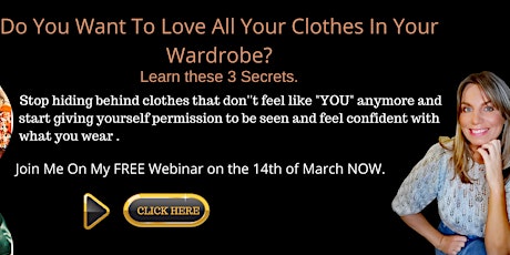Imagen principal de Love All Your Clothes In Your Wardrobe FREE Webinar