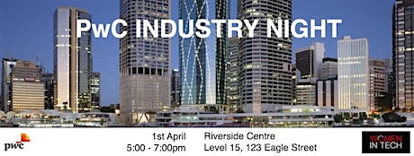 PwC Industry Night - networking and more! primary image