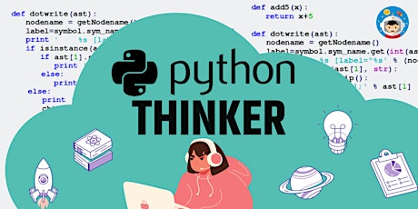 2021 June Holidays: PythonThinker 8-Day Coding Camp (Age 12+) [Online] primary image