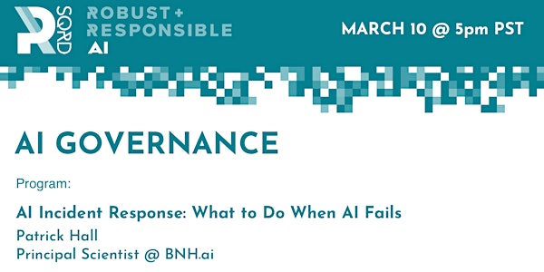 Rsqrd AI: What to Do When AI Fails (March 10)