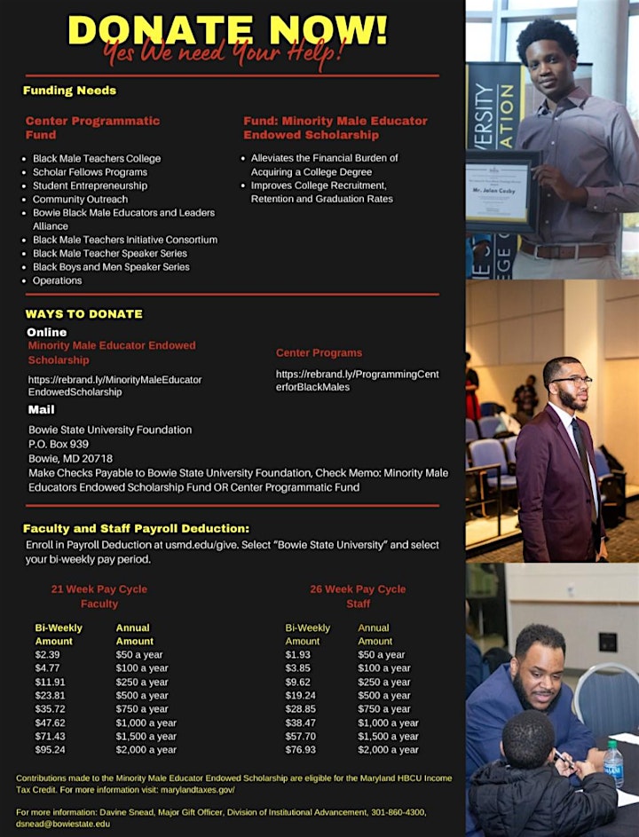  Black Boys and Men Speaker Series image 