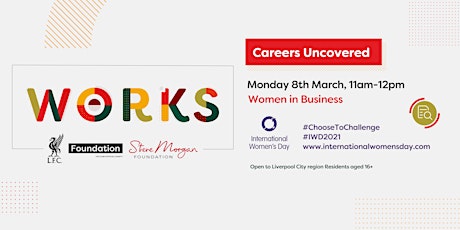 Careers Uncovered - Women in Business #IWD2021 primary image