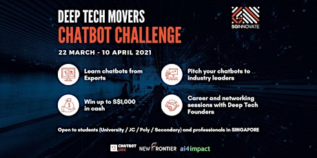 Primaire afbeelding van DEEP TECH MOVERS CHATBOT CHALLENGE