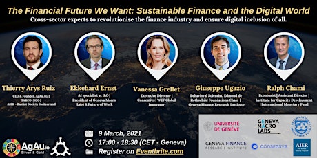 Hauptbild für The Financial Future We Want: Sustainable Finance and the Digital World