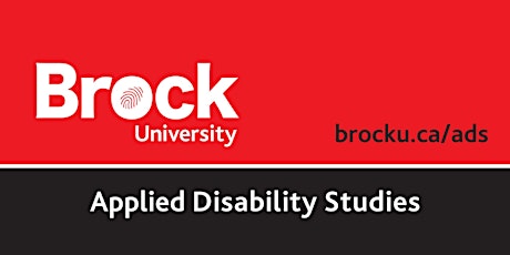 Image principale de Applied Disability Studies - Speaker Series & Workshop - C. Drossel