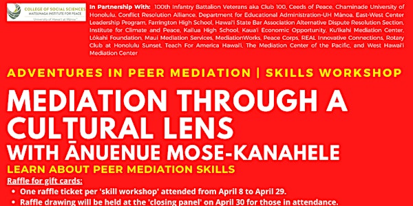 Mediation Through A Cultural Lens | Skills Workshop