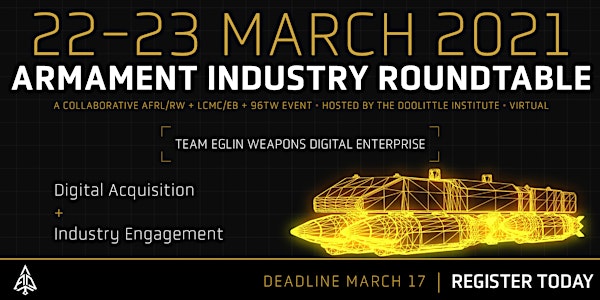 Armament Industry Roundtable (AIR) - Industry Engagement Event