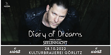 Diary Of Dreams - Hell in Eden 2021 Tickets