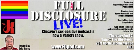 Full Disclosure Sex-Positive Podcast Recording primary image