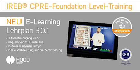 Hauptbild für IREB® Certified Professional Requierements Engineering FL E-Learning