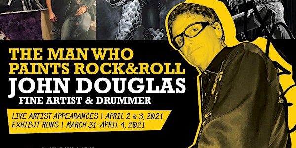 World-Renowned Drummer and Rock & Roll Fine Artist John Douglas to Exhibit