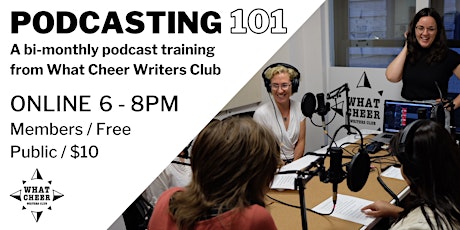 Podcasting 101 tickets