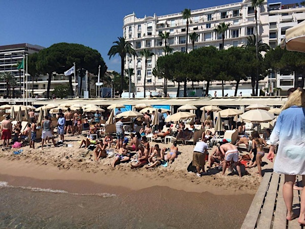 Little Black Book & Friends Beach in Cannes 2015