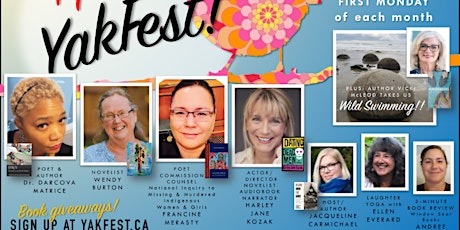 YakFest Monday, April 5: Part Book Club, Part Girls' Night Out/All Awesome primary image