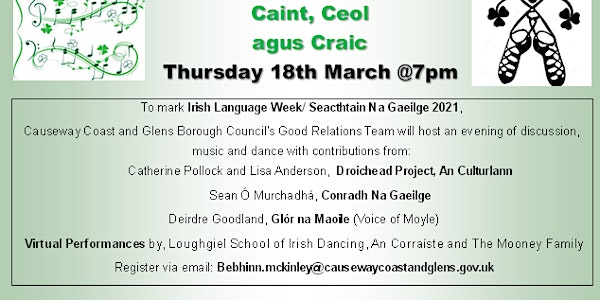 Irish Language Week - Seacthain Na Gaeilge