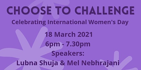 Hauptbild für Choose to Challenge - Celebrating International Women's Day