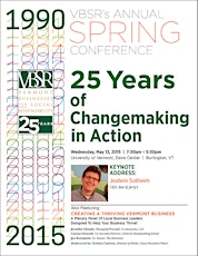 VBSR's Annual Spring Conference: 25 Years of Changemaking in Action primary image