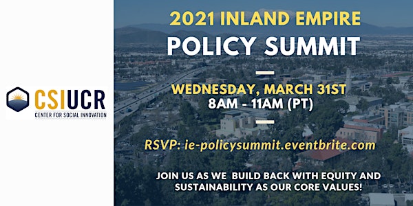 2021 Inland Empire Policy Summit