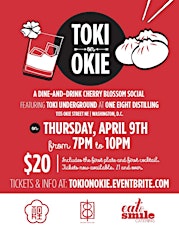Toki on Okie: A Dine-and-Drink Cherry Blossom Social featuring Toki Underground at One Eight Distilling primary image