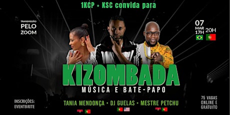 Imagem principal do evento KIZOMBADA - Música e Bate Papo