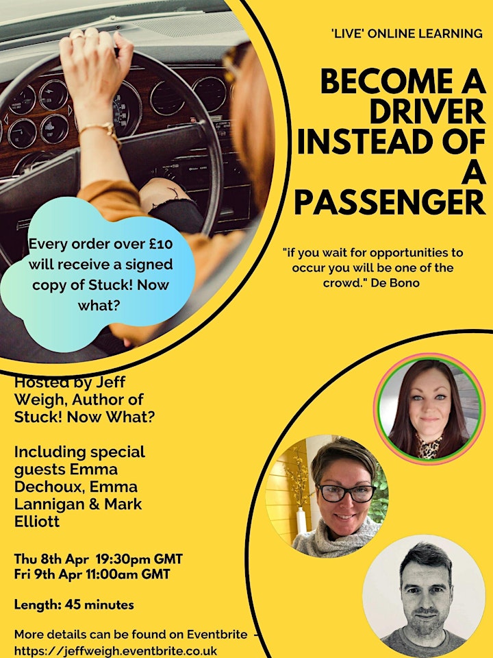 Become a driver instead of a passenger image