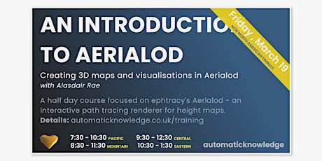 An Introduction to Aerialod *North American Timings* primary image