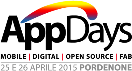 Immagine principale di 10 talk + 1 codelab @ AppDays 2015 Fiera Pordenone 