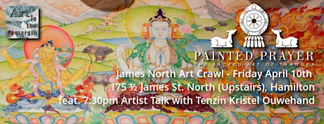 Painted Prayer: The Sacred Art of Thangka at James North Art Crawl (Hamilton) primary image