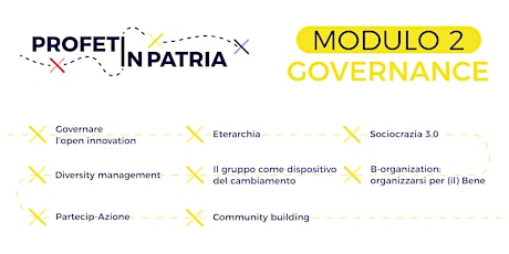 Immagine principale di PROFETI IN PATRIA | GOVERNANCE 