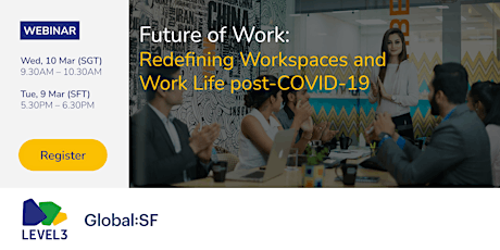 Future of Work: Redefining Workspaces and Work Life post-COVID-19 primary image