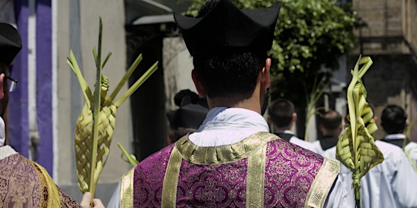 Domingo de Ramos, misa solemne.