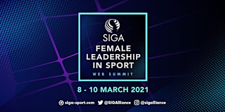 Primaire afbeelding van SIGA Web Summit on Female Leadership in Sport