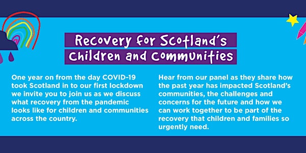 Recovery for Scotland’s Children and Communities