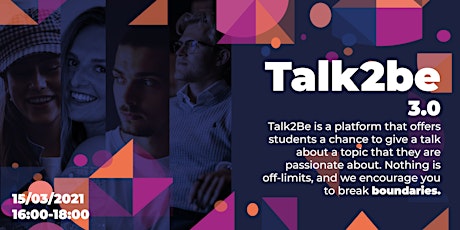 Talk2Be 3.0 | Student speakers sharing stories primary image