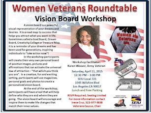 Women Veterans Roundtable - Vision Board Workshop primary image
