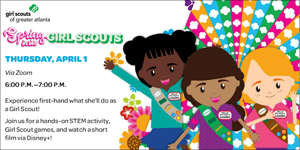 Spring into Girl Scouts!