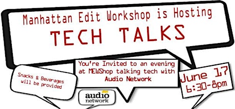MEWShop TECH TALK Partnered with Audio Network primary image