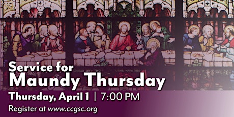 Maundy Thursday Service primary image