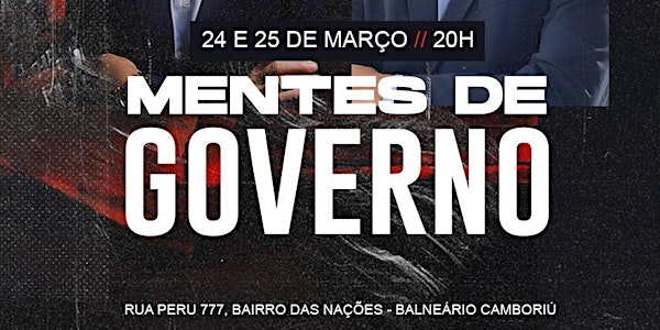 Mentes de Governo ( João Kepler , Eliane Moraes e Eduardo Reis )