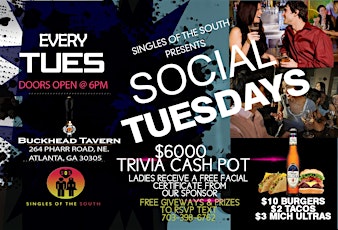 Social Tuesdays! (in buckhead) primary image