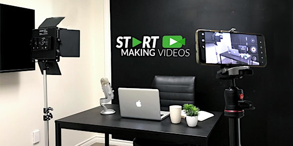 Start Making Videos Hands-On Workshop On Zoom |  Sat. Mar. 20, 10 am