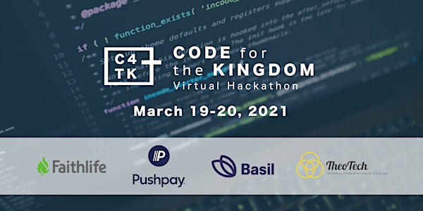 Code for the Kingdom - Virtual Hackathon
