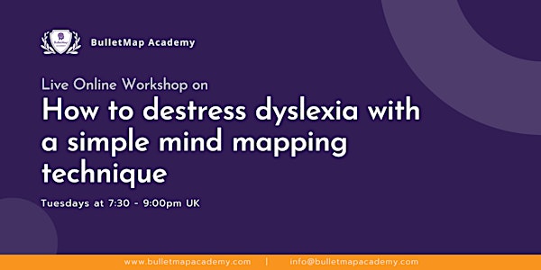 How to destress dyslexia with a simple mind mapping technique