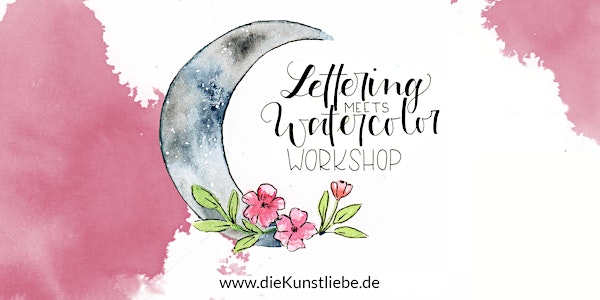 Workshop Watercolor meets Lettering / Frankfurt  / 4 Stunden