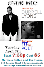 Open Mic hosted by Durrell Lyons feat. "Fit" The Poet primary image