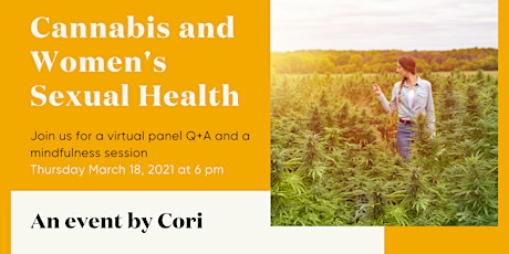 Webinar: Cannabis + Women's Sexual Health primary image