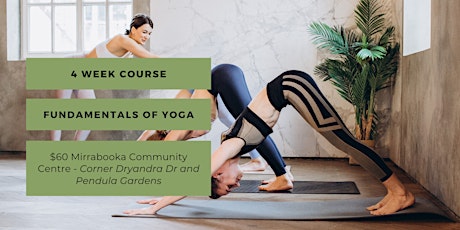 4 Week Beginners Yoga Course primary image