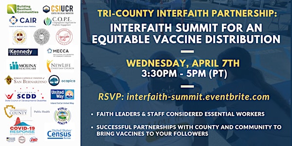 Tri-County Community Partnership: Interfaith Summit