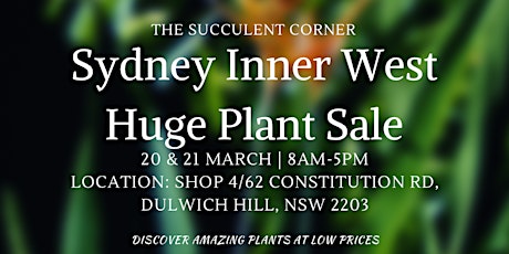Sydney Inner West HUGE PLANT SALE
