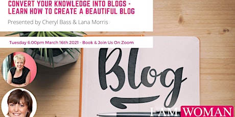 CONVERT YOUR KNOWLEDGE INTO BLOGS - LEARN HOW TO CREATE A BEAUTIFUL BLOG primary image